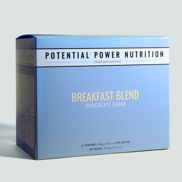 Breakfast Blend Chocolate Shake box