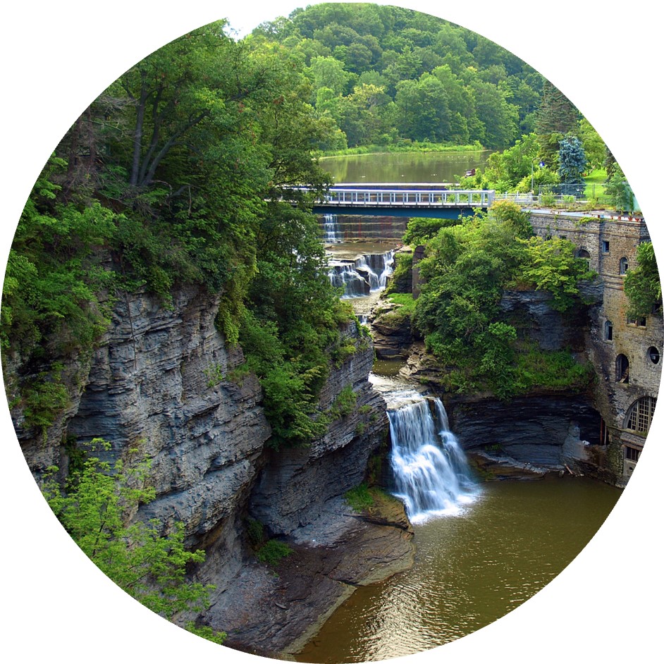 Waterfall in the Finger Lakes