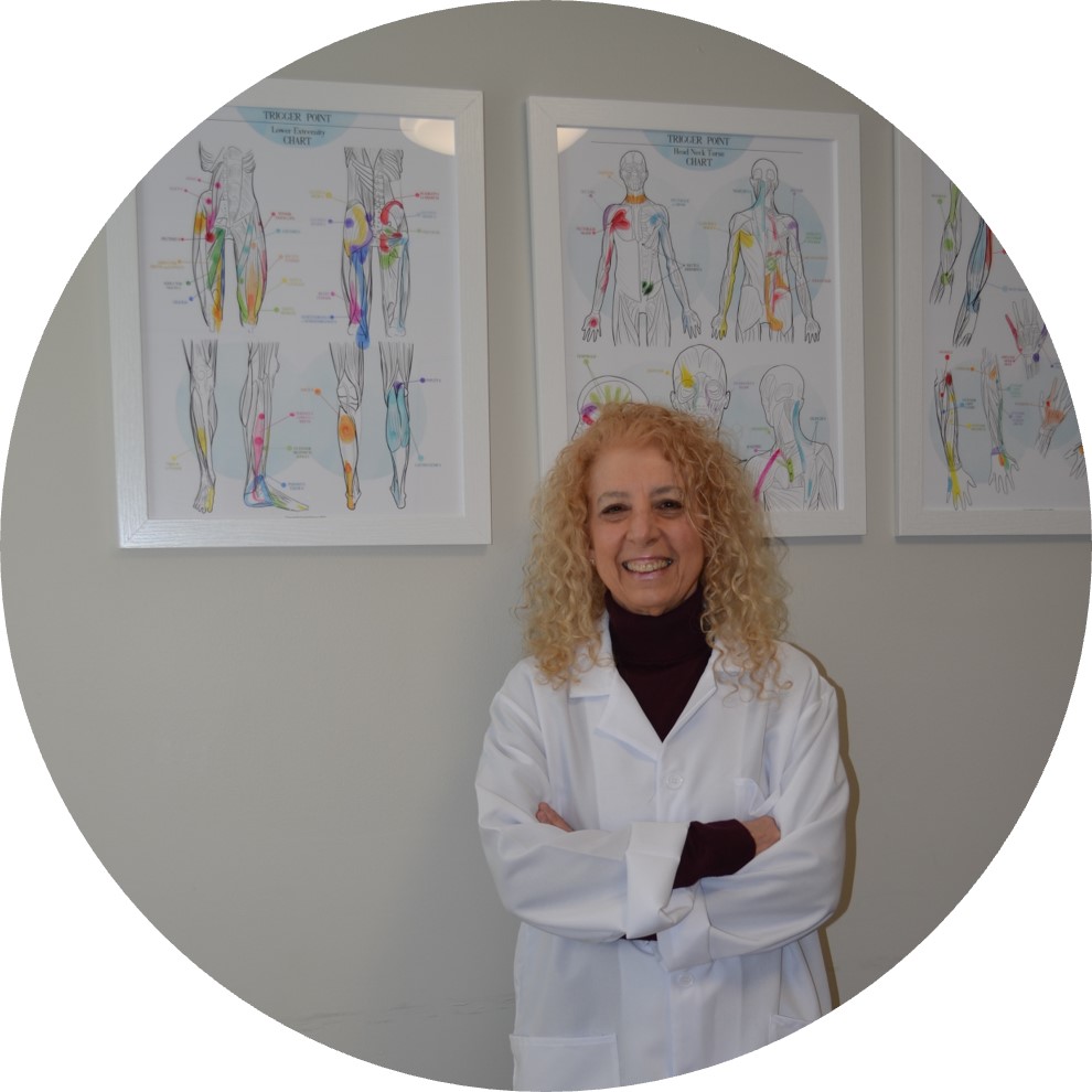 Dr. Mary Balliett at the office